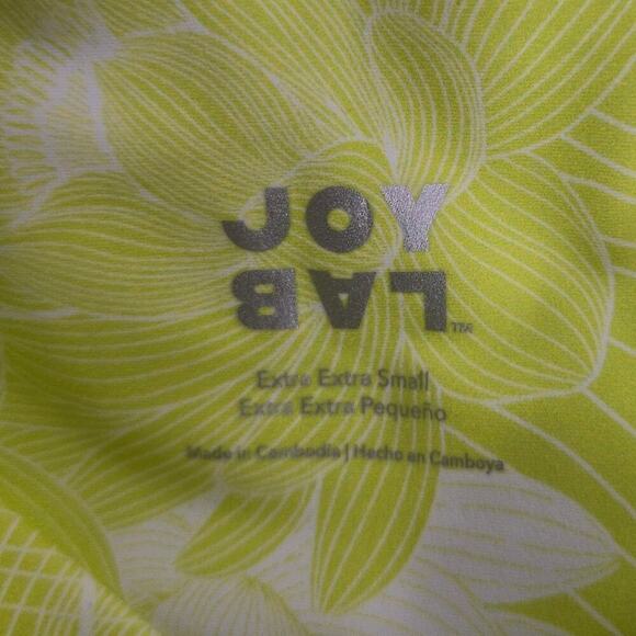 Floral Print High-Rise Bike Shorts 4" | JoyLab | XX Small - Picture 6 of 10